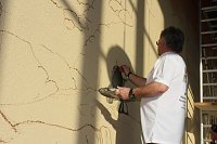 Erste Pinselstriche für Großbild Bild: Erste Pinselstriche für Großbild