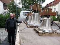 Ankunft der Glocken Bild: Ankunft der Glocken