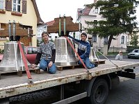 Ankunft der Glocken Bild: Ankunft der Glocken