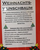 Aktion Weihnachtswunschbaum läuft Bild: Aktion Weihnachtswunschbaum läuft