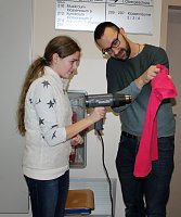 Viktor Sobek in der Östertalschule Bild: Viktor Sobek in der Östertalschule
