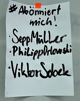 Viktor Sobek in der Östertalschule Bild: Viktor Sobek in der Östertalschule