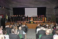 Bild: Bergmannsverein feiert stimmungsvoll Jubil&auml;um