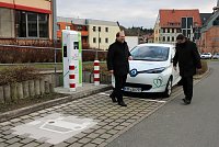 Jetzt mit dem E-Auto besser nach Sondershausen Bild: Jetzt mit dem E-Auto besser nach Sondershausen