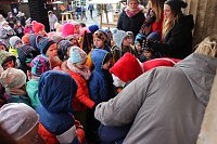 Bild: Feuchter Start des Weihnachtsmarkts