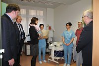 Bild: Weihnachtsbesuche in den DRK-Krankenh&auml;usern