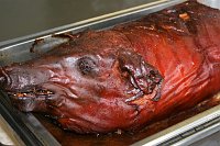 Bild: 10. Schlachtefestessen auf dem R&ouml;hrigschacht