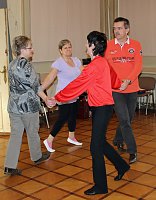 Tanztraining für die Schlössertage 2018 Bild: Tanztraining für die Schlössertage 2018