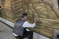 Bild: Letzte Pinselstriche