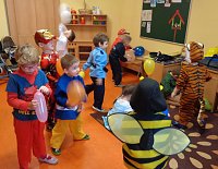 Bild: Fasching in der Kindervilla