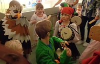 Bild: Fasching in der Kindervilla