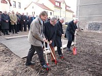 Bild: Spatenstich Tagesklinik Bad Frankenhausen