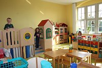 Hurra, wir spielen in der sanierten Kita Bild: Hurra, wir spielen in der sanierten Kita