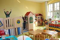 Hurra, wir spielen in der sanierten Kita Bild: Hurra, wir spielen in der sanierten Kita