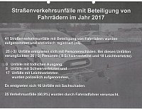 Bild: Verkehrsunfallstatistik f&uuml;r 2017