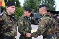 Bild: Einheiten der Bundeswehr verabschiedet