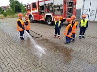Ausbildungstag Jugendfeuerwehr Bild: Ausbildungstag Jugendfeuerwehr