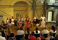 Junge Künstler in der Cruciskirche Bild: Junge Künstler in der Cruciskirche