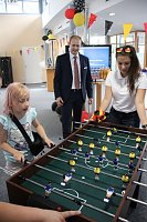 Bild: WM anders: Kickerturnier
