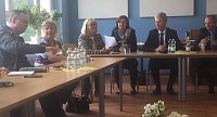 Bild: Bildungsminister Holter besucht TGS Oldisleben