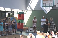 Vierte Klasse verabschiedet Bild: Vierte Klasse verabschiedet