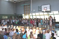 Vierte Klasse verabschiedet Bild: Vierte Klasse verabschiedet