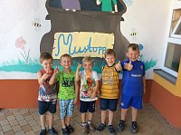 Gewinnspiel für angehende ABC-Schützen - arko Confiserie beglückte zehn Kindergärten Bild: Gewinnspiel für angehende ABC-Schützen - arko Confiserie beglückte zehn Kindergärten
