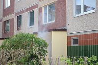 Bild: Feuerwehreinsatz in der Weizenstra&szlig;e