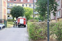 Bild: Feuerwehreinsatz in der Weizenstra&szlig;e