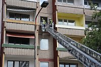 Bild: Feuerwehreinsatz in der Weizenstra&szlig;e
