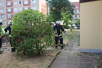 Bild: Feuerwehreinsatz in der Weizenstra&szlig;e