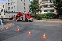 Bild: Feuerwehreinsatz in der Weizenstra&szlig;e