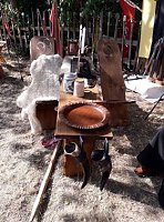 Das Ritterlager am Kyffhäuser Markt ist erwacht Bild: Das Ritterlager am Kyffhäuser Markt ist erwacht