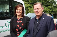 Bild: Auf Tour in Sondershausen beim DRK