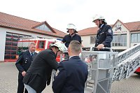 Ministerpräsident ging in die Luft Bild: Ministerpräsident ging in die Luft