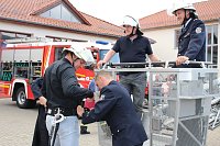 Ministerpräsident ging in die Luft Bild: Ministerpräsident ging in die Luft