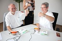 Bild: Ramelow bei 3D-Schilling in Oberspier