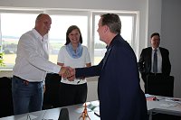Bild: Ramelow bei 3D-Schilling in Oberspier