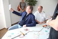 Bild: Ramelow bei 3D-Schilling in Oberspier