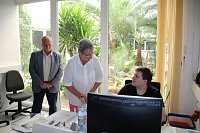 Bild: Ramelow bei 3D-Schilling in Oberspier
