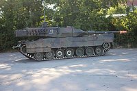 Bild: Panzer in Richtung Litauen verladen