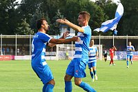 Wacker Nordhausen mit ersten Sieg in einem Heimspiel. 3:0 gegen Meuselwitz im ersten Thüringen-Derby der Saison Bild: Wacker Nordhausen mit ersten Sieg in einem Heimspiel. 3:0 gegen Meuselwitz im ersten Thüringen-Derby der Saison