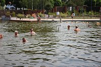 Bild: Erste Weltmeister im Brustr&uuml;ckw&auml;rtsschwimmen