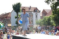 Bild: Publikumsmagnet Bademodenschau