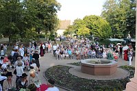 Kurpark wurde zur Flaniermeile Bild: Kurpark wurde zur Flaniermeile
