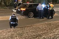 Bild: Unfall in der Borntalstra&szlig;e