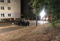 Bild: Unfall in der Borntalstra&szlig;e