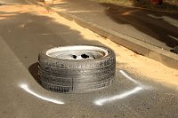 Bild: Schwerer Unfall in der Borntalstra&szlig;e