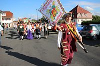 Bild: Hausm&auml;nner mit Umzug durch Bad Frankenhausen