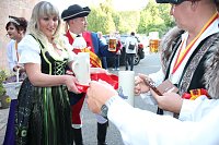 Bild: Hausm&auml;nner mit Umzug durch Bad Frankenhausen